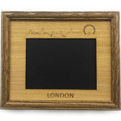 London Picture Frame - 8x10 Frame Hold 5x7 Photo - Legacy Images - Picture Frames - 8x10 picture frame city london laser engraved