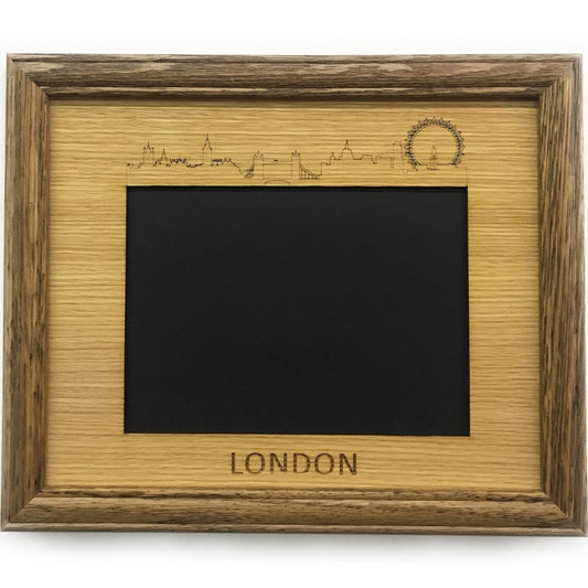 London Picture Frame - 8x10 Frame Hold 5x7 Photo - Legacy Images - Picture Frames - 8x10 picture frame city london laser engraved