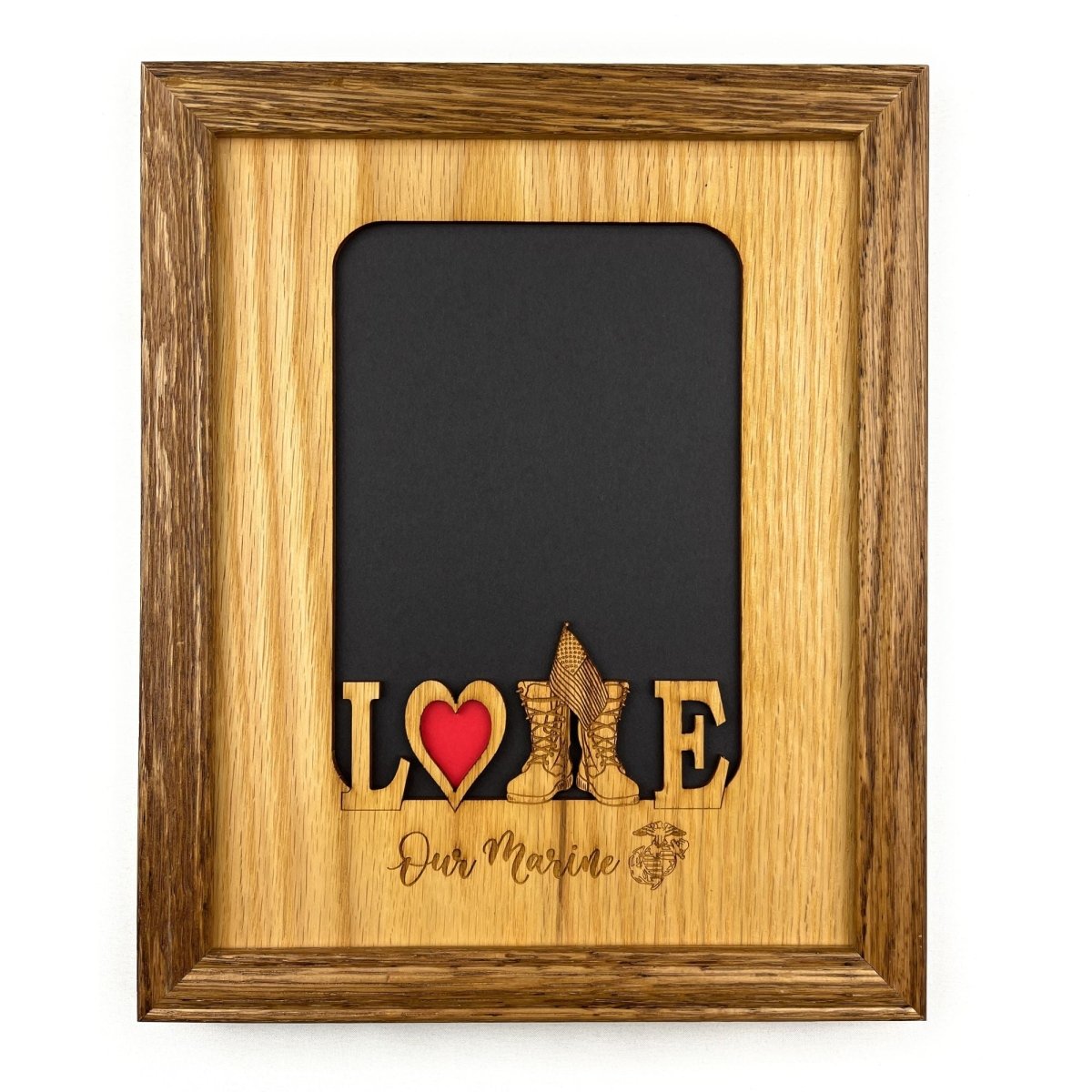 Love My Marine Picture Frame - Marine Corps - Legacy Images - Picture Frames - 11x14 Picture Frame 5x7 picture frame 8x10 picture frame laser engraved