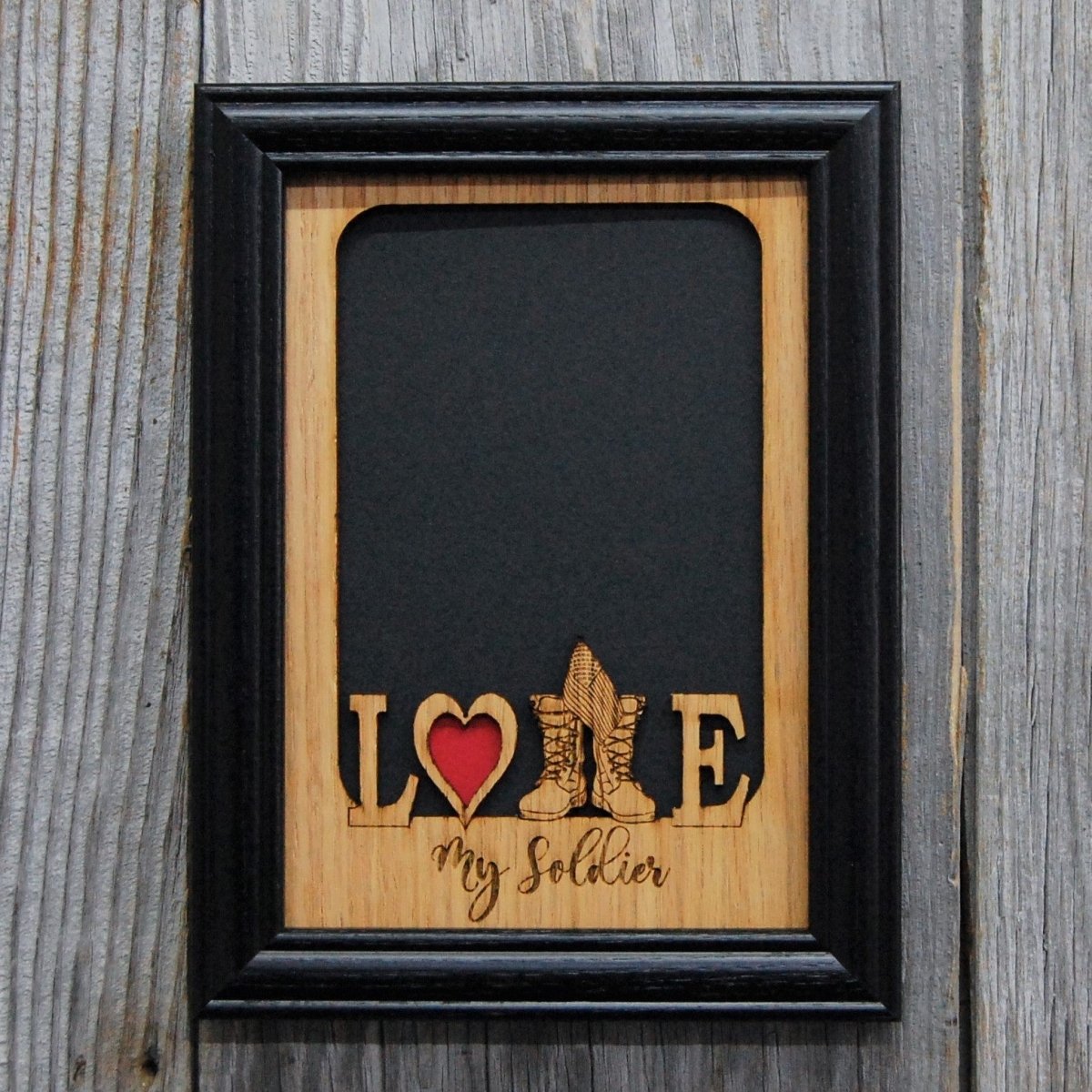 Love My Soldier Picture Frame - Army - Legacy Images - Picture Frames - 11x14 Picture Frame 5x7 picture frame 8x10 picture frame laser engraved