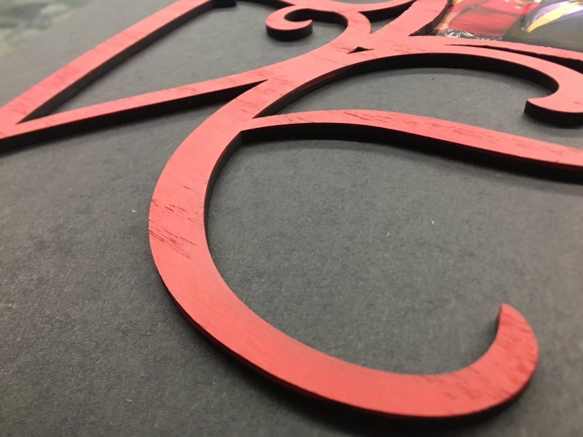 Love Sign Wall Decor - Legacy Images - Novelty Signs - cord holiday love sign laser engraved