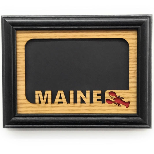 Maine Picture Frame - 5x7 Frame Hold 4x6 Photo - Legacy Images - Picture Frames - 5x7 picture frame Maine picture frame laser engraved