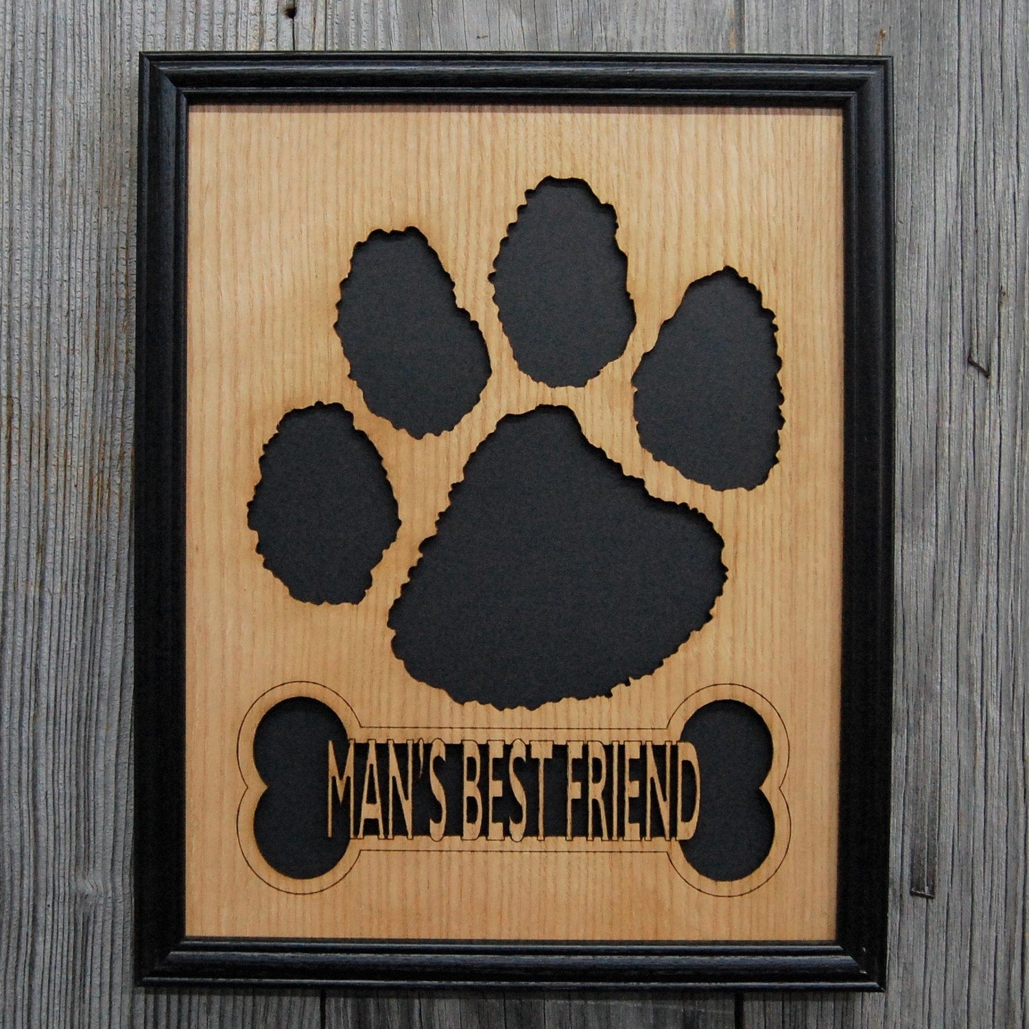 Man's Best Friend Dog Picture Frame 11"x14" - Legacy Images - Picture Frames