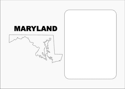 Maryland Picture Frame - Legacy Images - Picture Frames - 11x14 Picture Frame 5x7 picture frame picture frame laser engraved