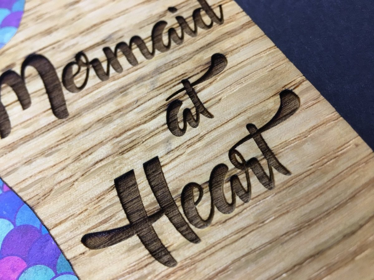 Mermaid at Heart Picture Frame - Legacy Images - Picture Frames - 5x7 picture frame 8x10 picture frame beach laser engraved