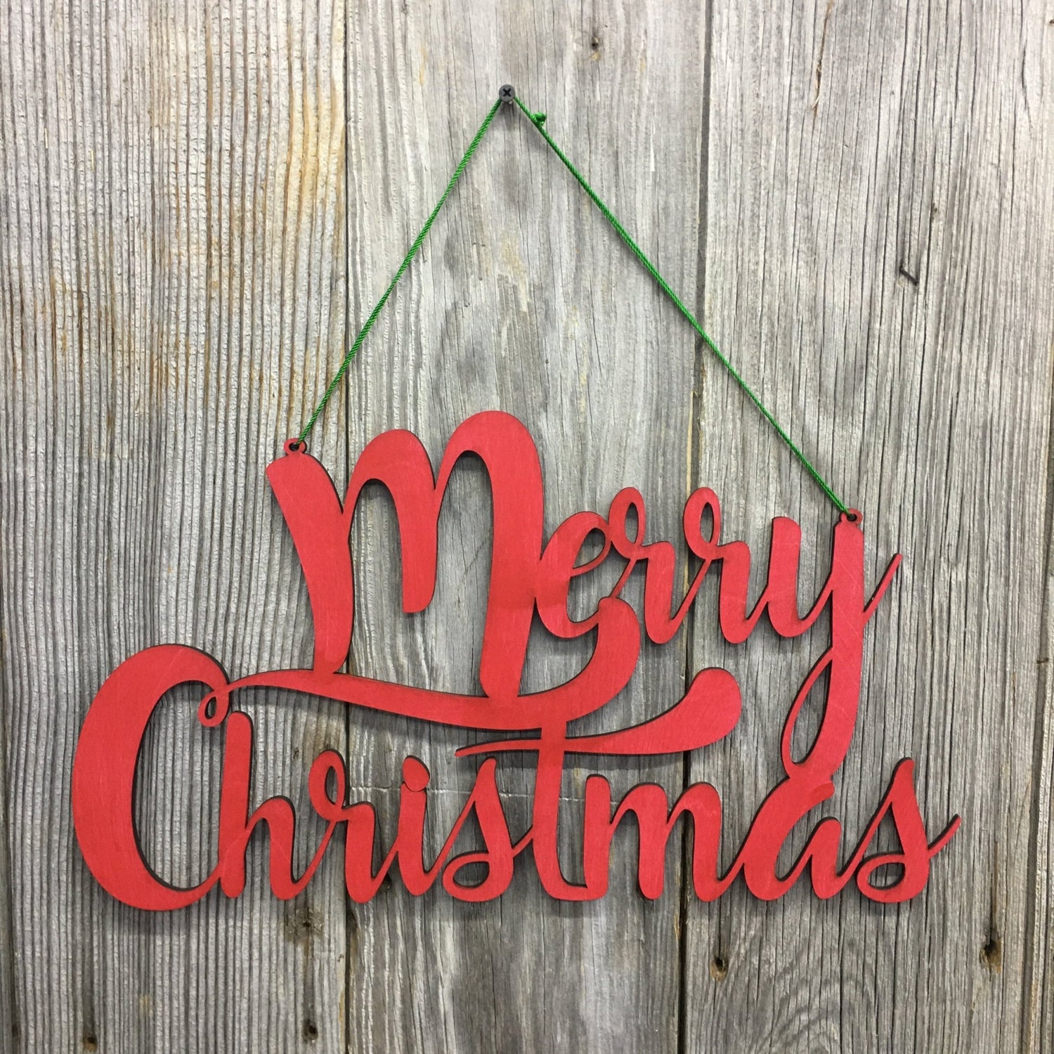 Merry Christmas Sign - Legacy Images - Seasonal & Holiday Decorations
