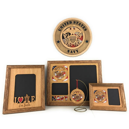 Military Gift Set - Legacy Images - Picture Frames - 11x14 Picture Frame 5x7 picture frame 8x10 picture frame laser engraved