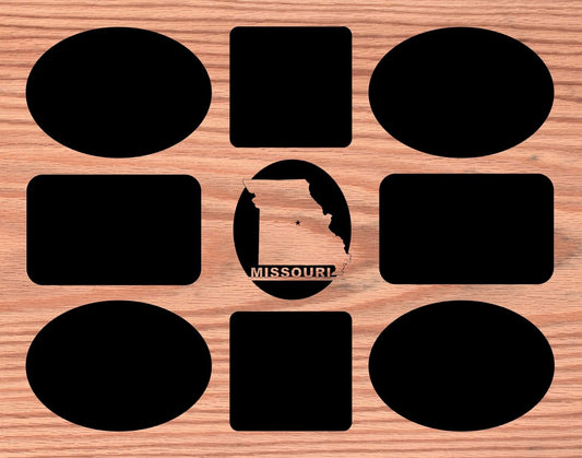 Missouri Picture Frame - Legacy Images - Picture Frames - 11x14 Picture Frame 5x7 picture frame picture frame laser engraved