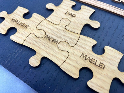 Mom Piece that Holds Us Together Sign - Legacy Images - Novelty Signs - mom mother's day gift laser engraved
