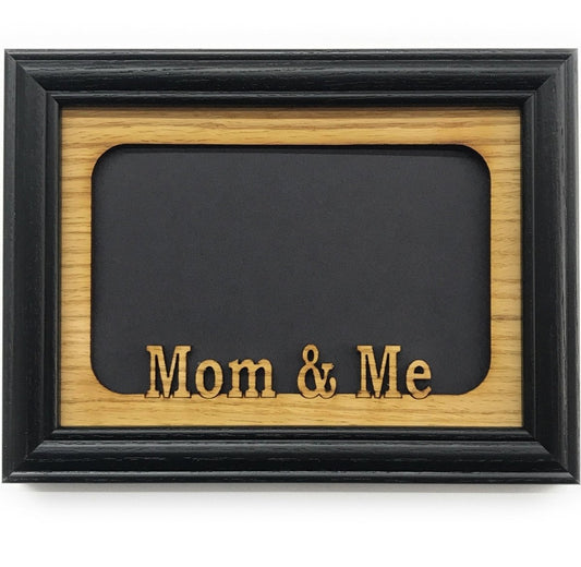 Mommy & Me Picture Frame - 5x7 Frame Hold 4x6 Photo - Legacy Images - Picture Frames - 5x7 picture frame family mother's day gift laser engraved