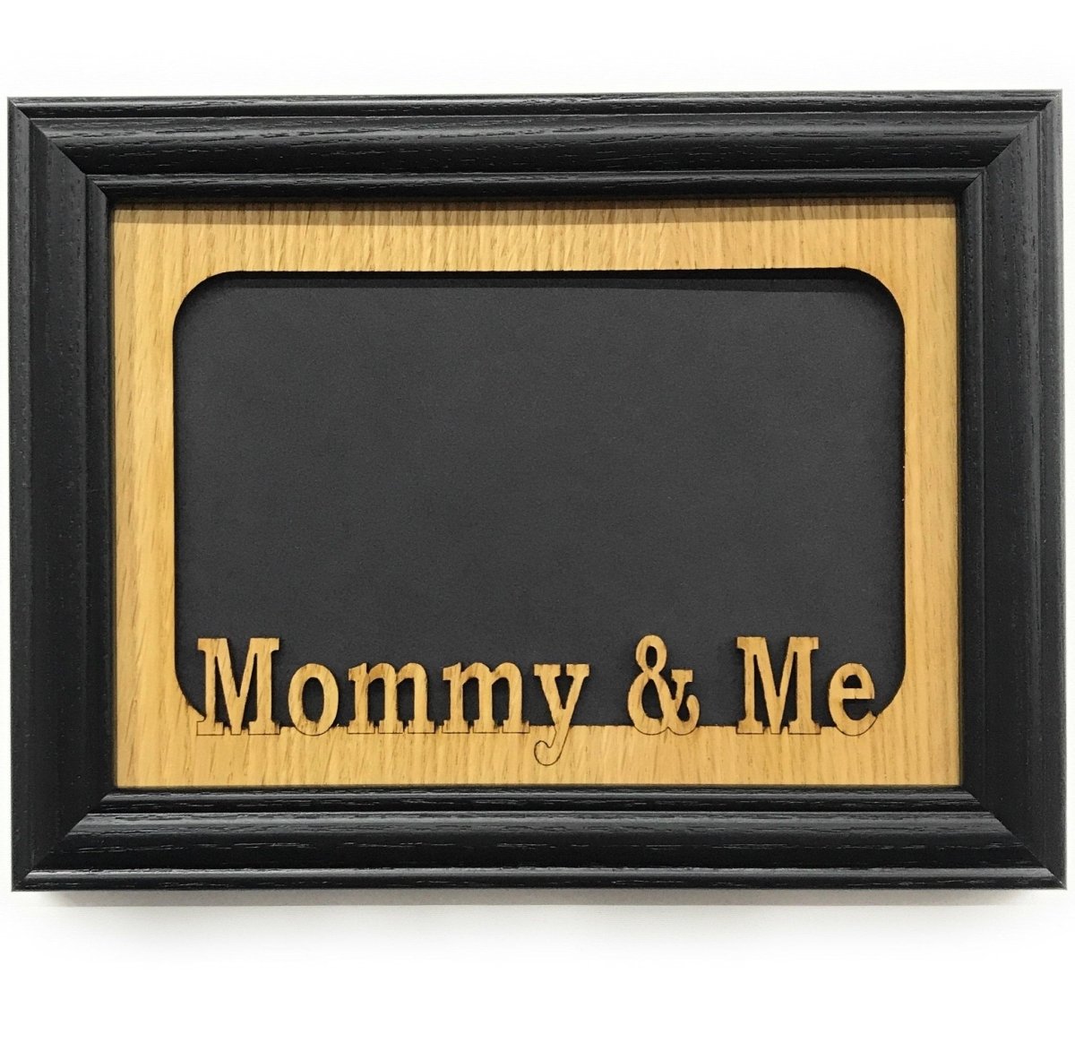 Mommy & Me Picture Frame - 5x7 Frame Hold 4x6 Photo - Legacy Images - Picture Frames - 5x7 picture frame family mother's day gift laser engraved