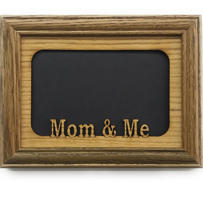 Mommy & Me Picture Frame - 5x7 Frame Hold 4x6 Photo - Legacy Images - Picture Frames - 5x7 picture frame family mother's day gift laser engraved