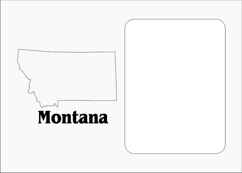 Montana Picture Frame - Legacy Images - Picture Frames - 11x14 Picture Frame 5x7 picture frame picture frame laser engraved