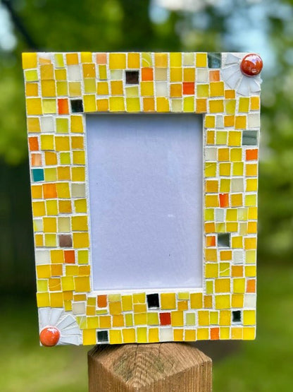 Mosaics by Mama J Class - Mosaic Picture Frames - Legacy Images - TCR The Craft Room laser engraved