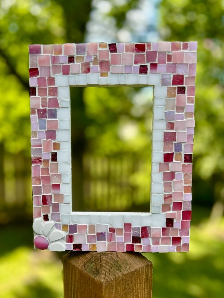 Mosaics by Mama J Class - Mosaic Picture Frames - Legacy Images - TCR The Craft Room laser engraved
