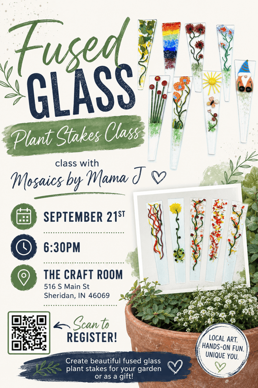 Mosaics by Mama J Class - Mosaic Picture Frames - Legacy Images - TCR The Craft Room laser engraved