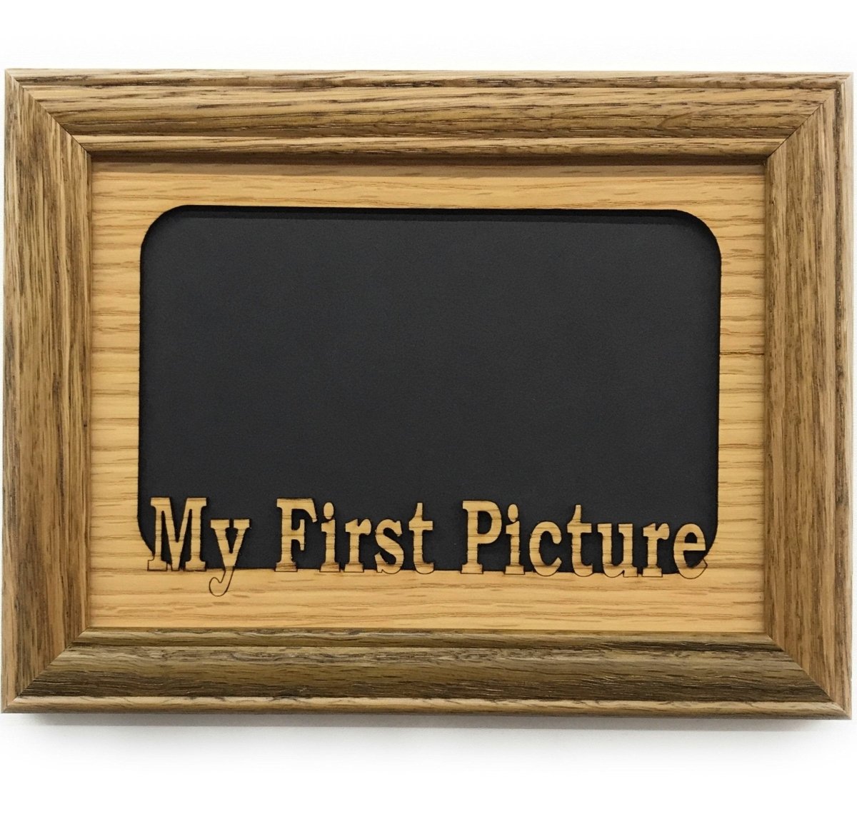 My First Picture Frame - 5x7 Frame Hold 4x6 Photo - Legacy Images - Picture Frames - 5x7 picture frame baby family laser engraved
