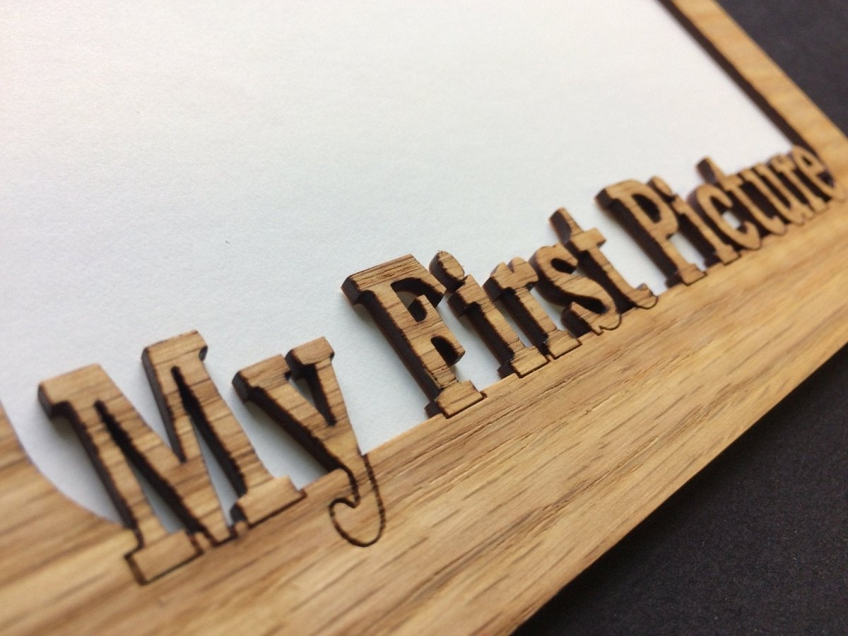 My First Picture Frame - 5x7 Frame Hold 4x6 Photo - Legacy Images - Picture Frames - 5x7 picture frame baby family laser engraved
