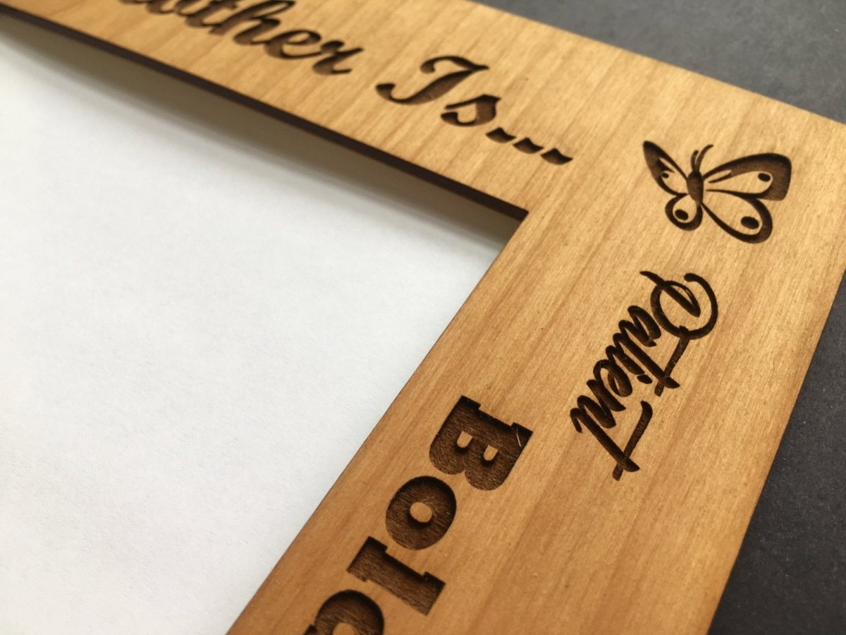 My Mother Is... Picture Frame - 8x10 Frame Hold 5x7 Photo - Legacy Images - Picture Frames - 8x10 picture frame family mom laser engraved