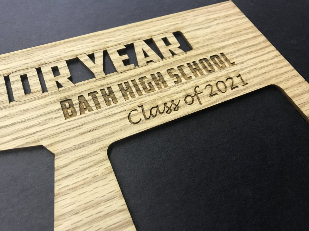 My Senior Year Picture Frame 11"x14" - Legacy Images - Picture Frames - 11x14 Picture Frame graduation name laser engraved