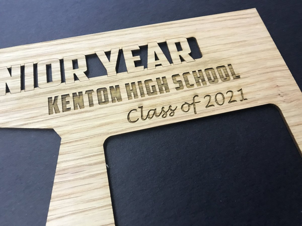 My Senior Year Picture Frame 11"x14" - Legacy Images - Picture Frames - 11x14 Picture Frame graduation name laser engraved