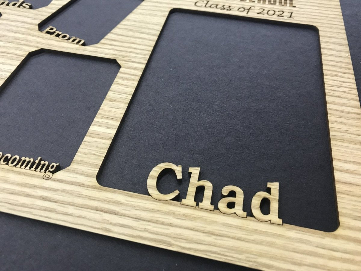 My Senior Year Picture Frame 11"x14" - Legacy Images - Picture Frames - 11x14 Picture Frame graduation name laser engraved