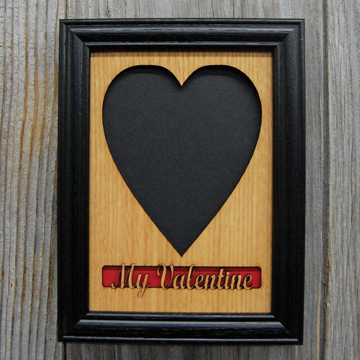 My Valentines Picture Frame - 5x7 Frame Holds 1 or 2 Photos - Legacy Images - Picture Frames - 5x7 picture frame holiday picture frame laser engraved
