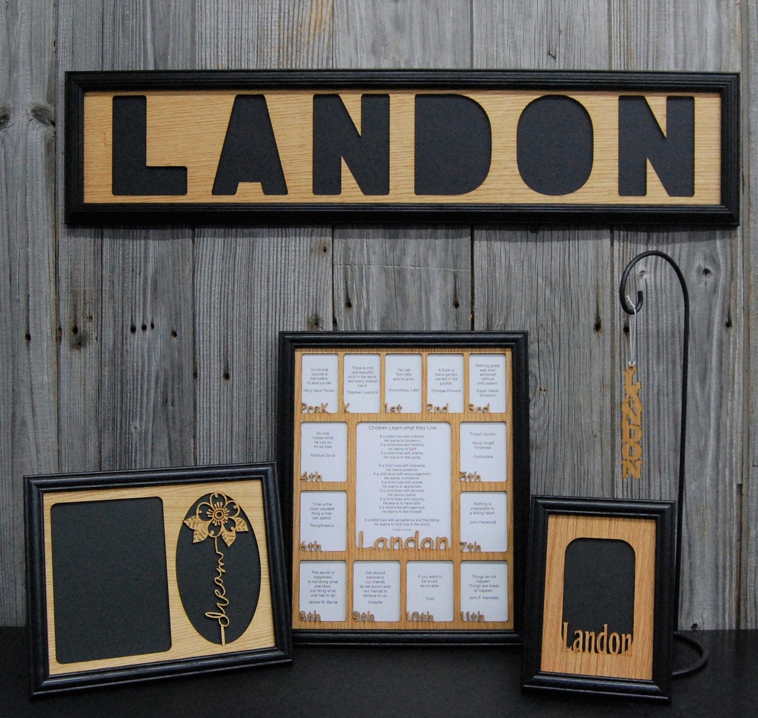 Name Gift Set - Legacy Images - Picture Frames