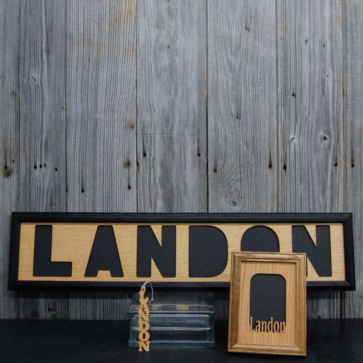 Name Gift Set - Legacy Images - Picture Frames - 11x14 Picture Frame 5x7 picture frame 6x32 frame laser engraved