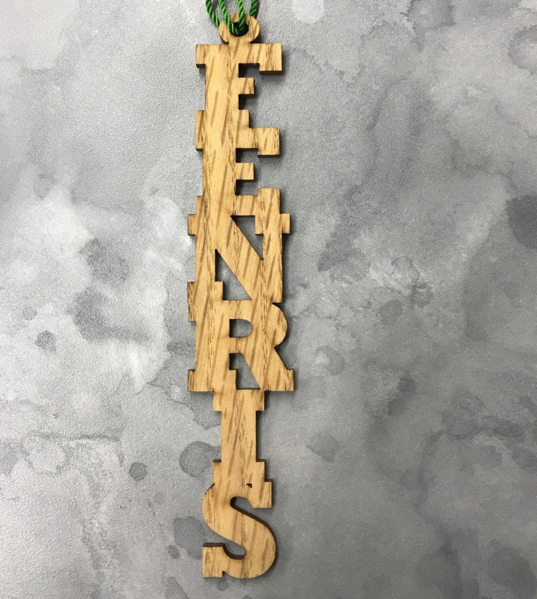 Name Ornament - Legacy Images - Holiday Ornaments - christmas holiday name laser engraved