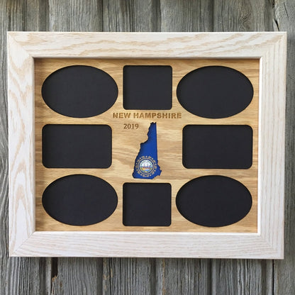 New Hampshire Picture Frame - Legacy Images - Picture Frames - 11x14 Picture Frame 5x7 picture frame picture frame laser engraved