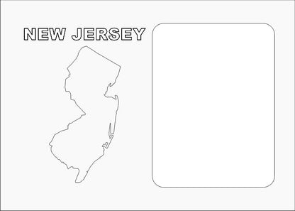 New Jersey Picture Frame - Legacy Images - Picture Frames - 11x14 Picture Frame 5x7 picture frame picture frame laser engraved