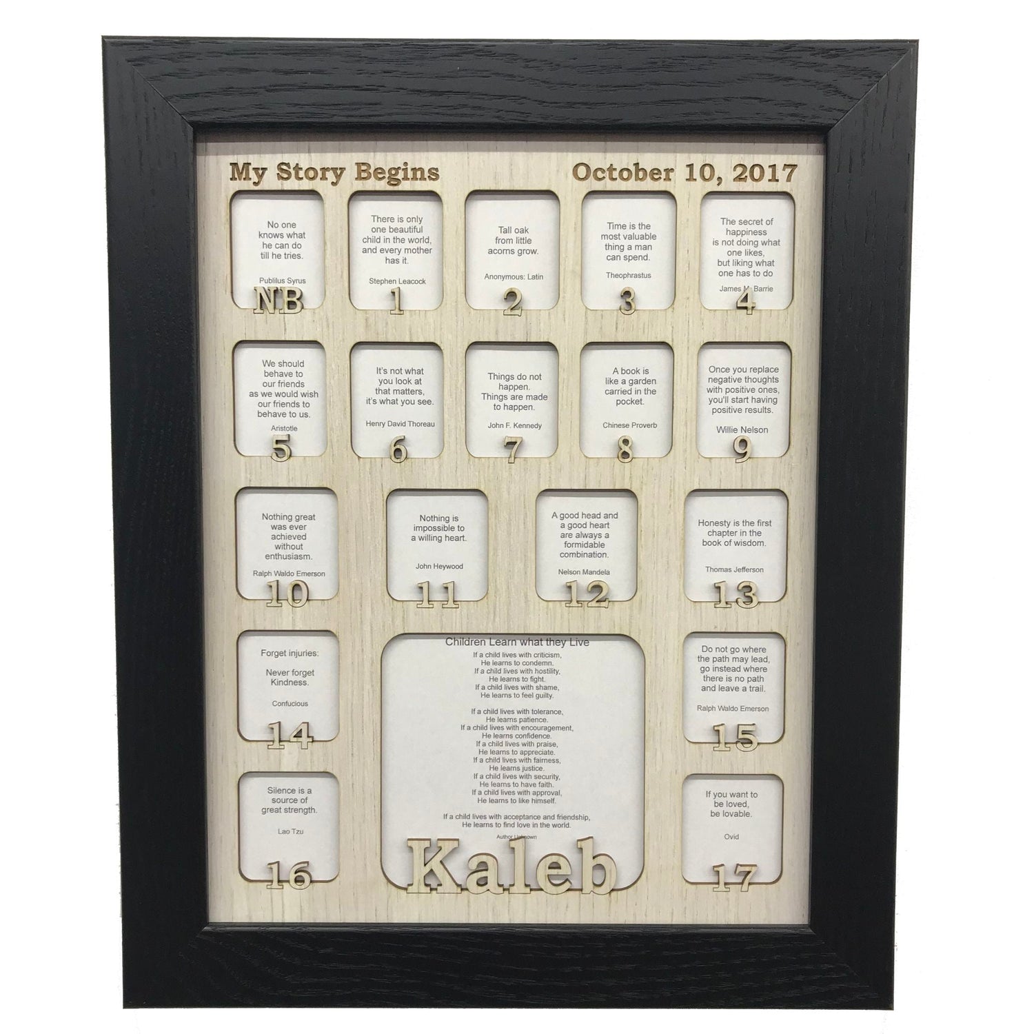 Newborn - 18 Picture Frame - Legacy Images - Picture Frames