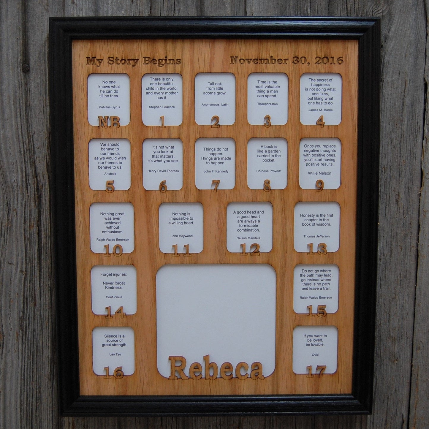 Newborn - 18 Picture Frame - 11x14 Newborn - 18 Picture Frame - Legacy Images - Legacy Images - Picture Frames