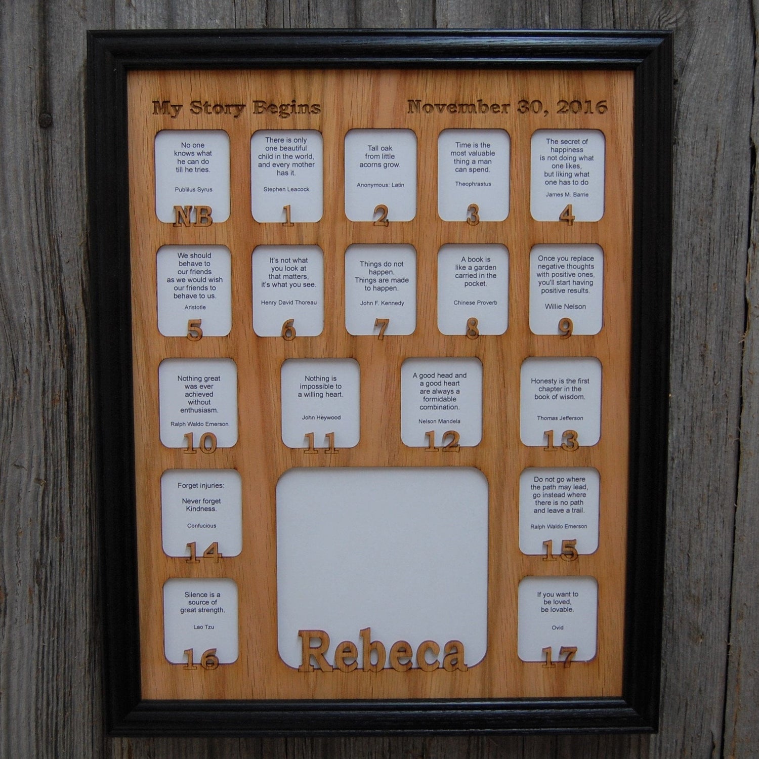 Newborn - 18 Picture Frame - 11x14 Newborn - 18 Picture Frame - Legacy Images - Legacy Images - Picture Frames