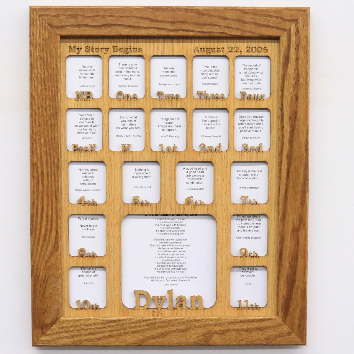 Newborn - 18 Picture Frame - Legacy Images - Picture Frames - 11x14 Picture Frame 12x16 picture frame 16x20 picture frame laser engraved
