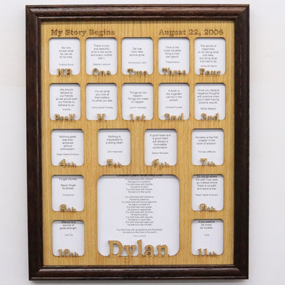 Newborn - 18 Picture Frame - Legacy Images - Picture Frames - 11x14 Picture Frame 12x16 picture frame 16x20 picture frame laser engraved