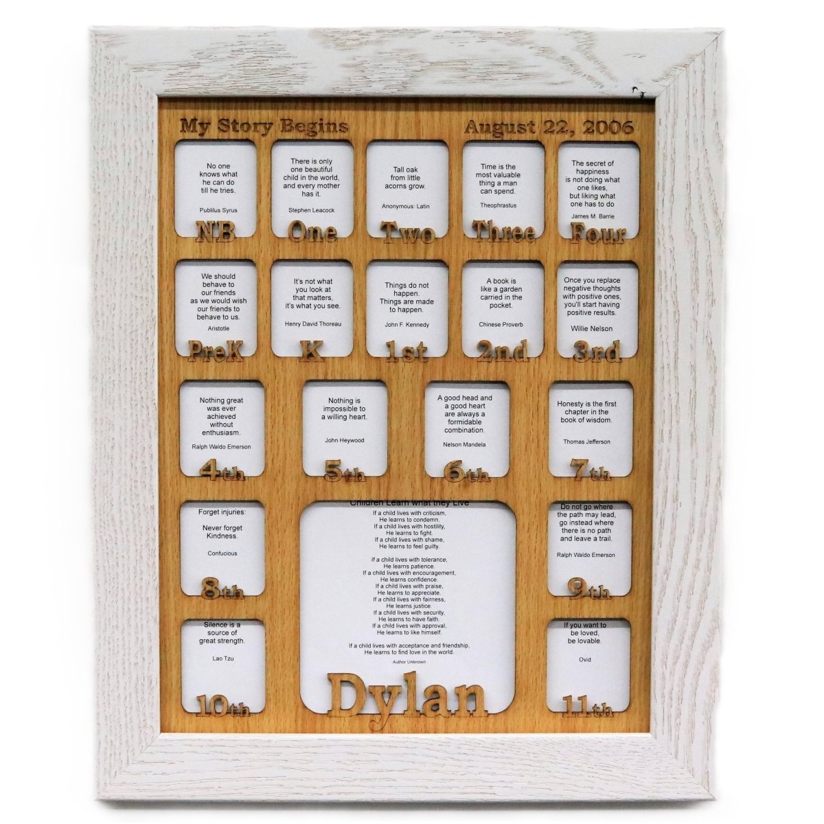 Newborn - 18 Picture Frame - Legacy Images - Picture Frames - 11x14 Picture Frame 12x16 picture frame 16x20 picture frame laser engraved