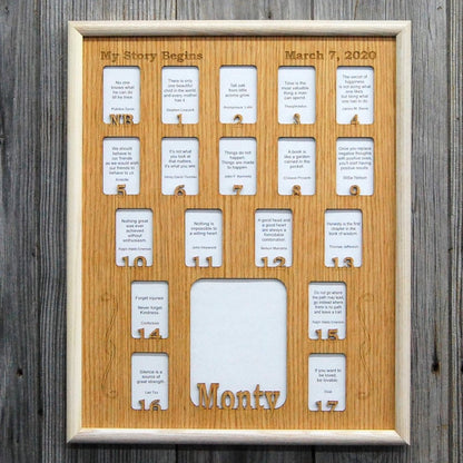 Newborn - 18 Picture Frame - Legacy Images - Picture Frames - 11x14 Picture Frame 12x16 picture frame 16x20 picture frame laser engraved