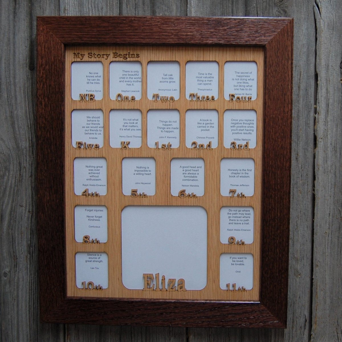 Newborn - 18 Picture Frame - Legacy Images - Picture Frames - 11x14 Picture Frame 12x16 picture frame 16x20 picture frame laser engraved