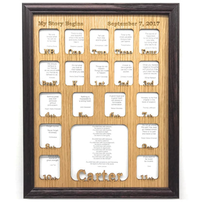 Newborn - 18 Picture Frame - Legacy Images - Picture Frames - 11x14 Picture Frame 12x16 picture frame 16x20 picture frame laser engraved