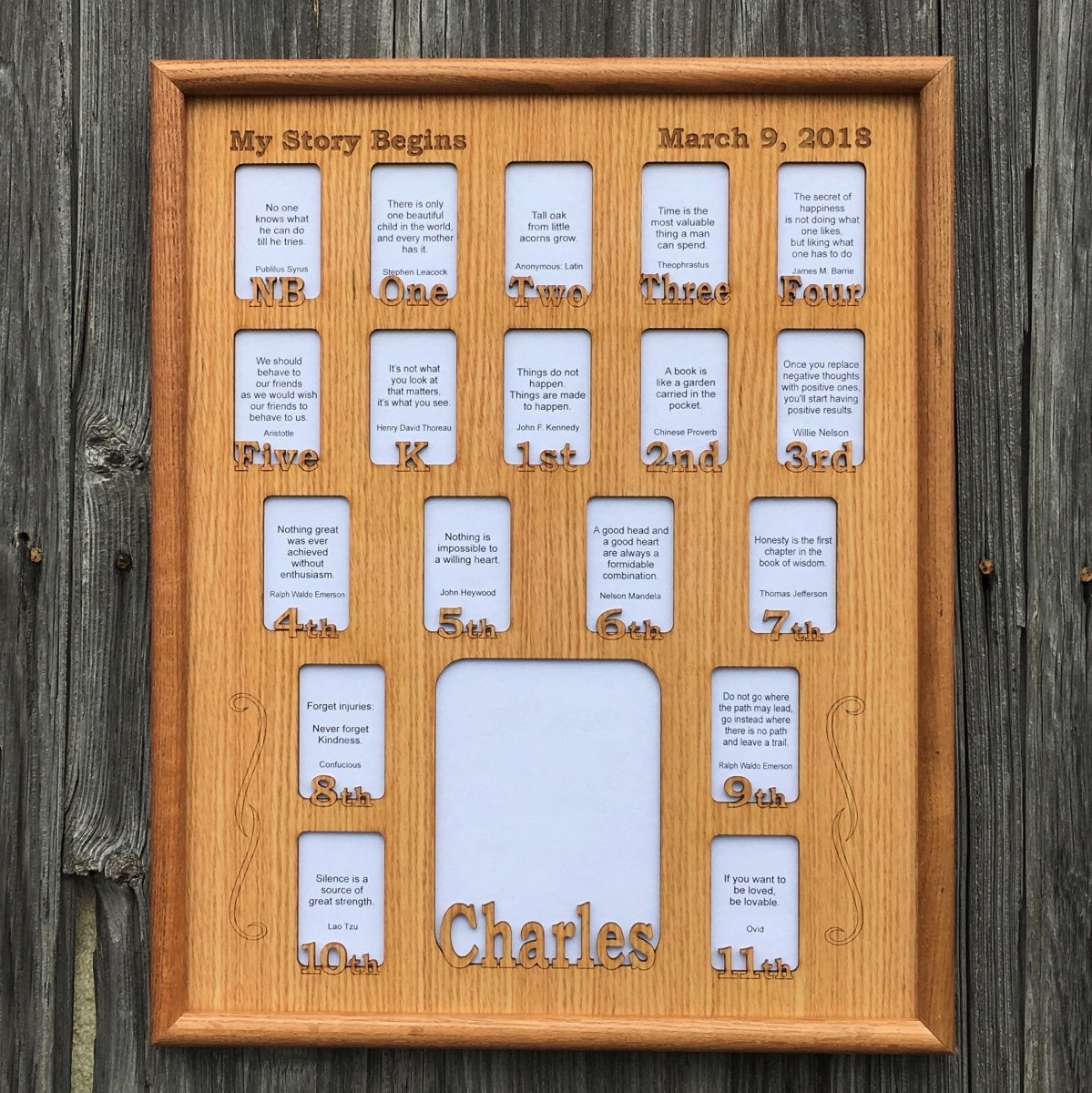 Newborn - 18 Picture Frame - Legacy Images - Picture Frames - 11x14 Picture Frame 12x16 picture frame 16x20 picture frame laser engraved