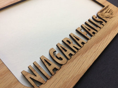 Niagara Falls Picture Frame - 5x7 Frame Hold 4x6 Photo - Legacy Images - Picture Frames - 5x7 picture frame niagara falls picture frame laser engraved