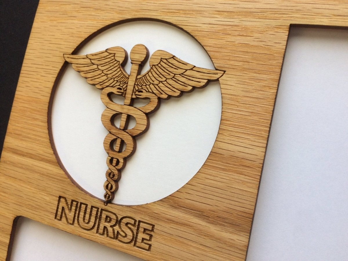Nurse RN LPN Picture Frame - Legacy Images - Picture Frames - 11x14 Picture Frame 5x7 picture frame 8x10 picture frame laser engraved