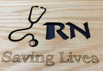 Nurse RN LPN Picture Frame - Legacy Images - Picture Frames - 11x14 Picture Frame 5x7 picture frame 8x10 picture frame laser engraved
