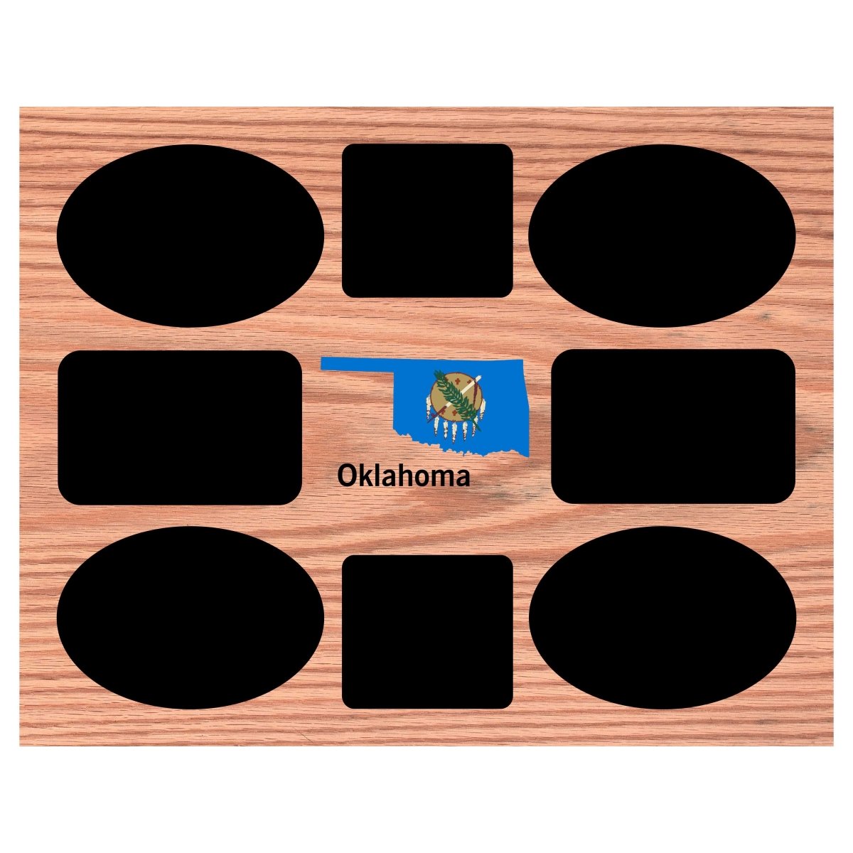 Oklahoma Picture Frame - Legacy Images - Picture Frames - 11x14 Picture Frame 5x7 picture frame picture frame laser engraved