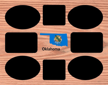 Oklahoma Picture Frame - Legacy Images - Picture Frames - 11x14 Picture Frame 5x7 picture frame picture frame laser engraved