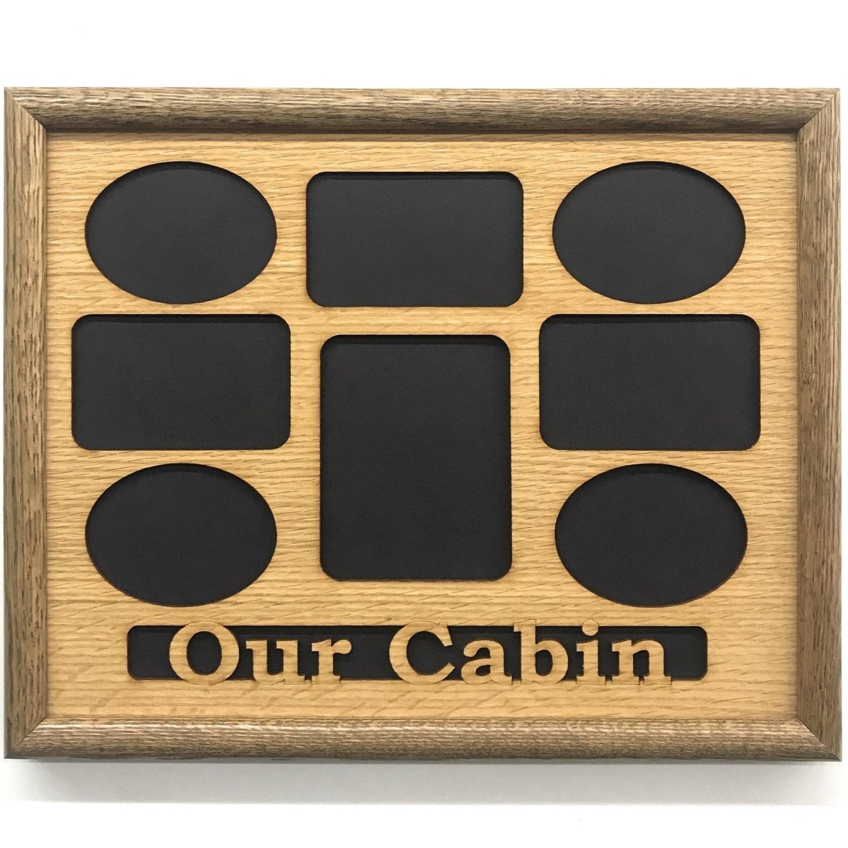 Our Cabin Picture Frame 11"x14" - Legacy Images - Picture Frames - 11x14 Picture Frame gifts for him hobbies laser engraved