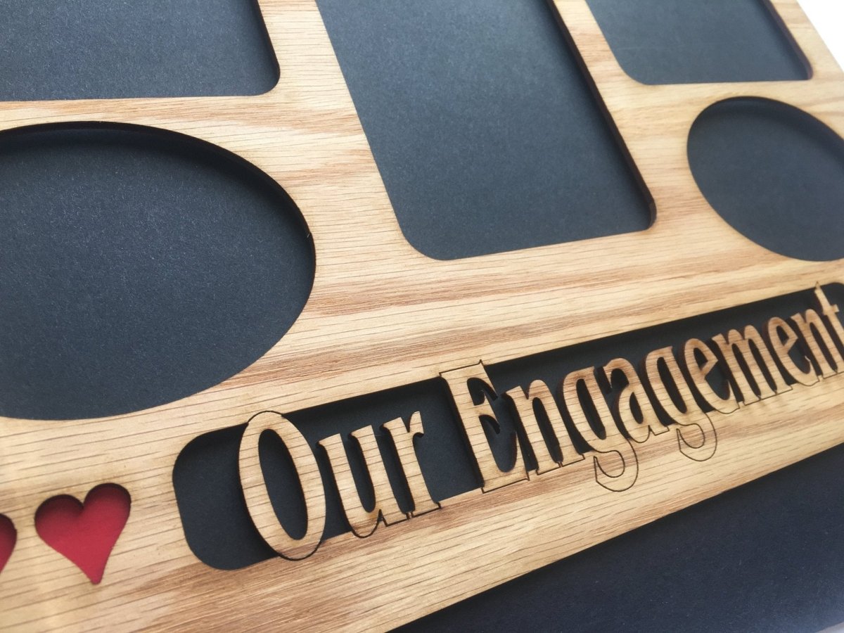 Our Engagement Picture Frames 11"x14" - Legacy Images - Picture Frames - 11x14 Picture Frame engagement picture frames laser engraved