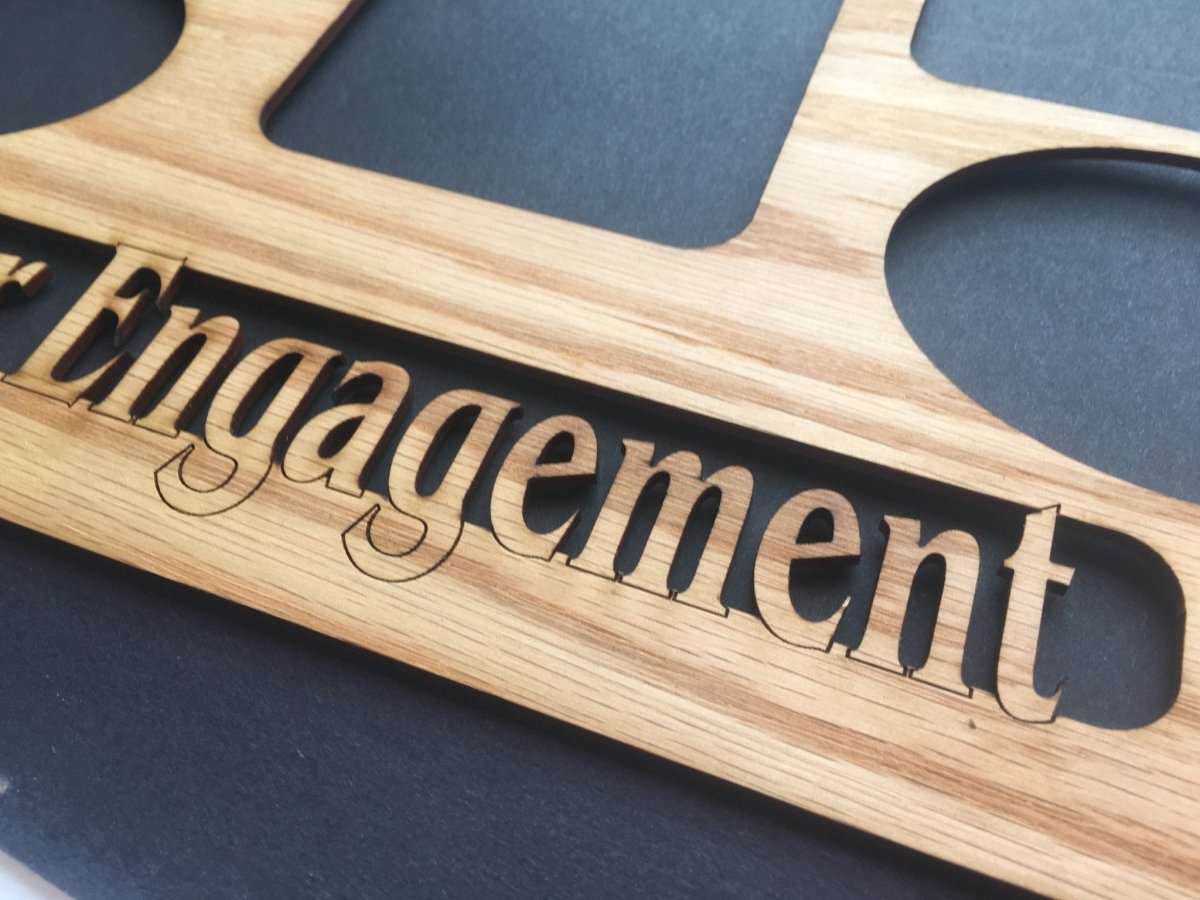 Our Engagement Picture Frames 11"x14" - Legacy Images - Picture Frames - 11x14 Picture Frame engagement picture frames laser engraved